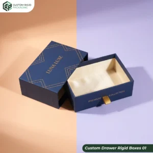 Custom Drawer Rigid Boxes Wholesale