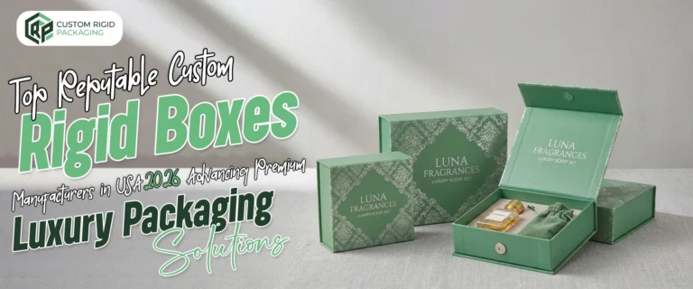 Top Reputable Custom Rigid Box Manufacturers In The USA 2026: Advancing Premium Luxury Packaging Solutions