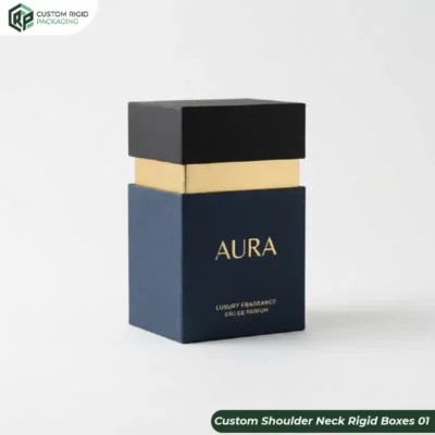 Custom Shoulder Neck Rigid Boxes Wholesale